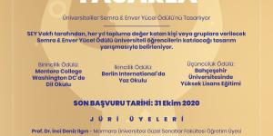 ÜNİVERSİTELİLER SEMRA & ENVER YÜCEL ÖDÜLÜ’NÜ TASARLIYOR