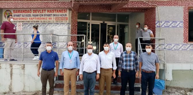 İl Sağlık Müdürü Dr. Mustafa HAMBOLAT,Samandağ İlçesinde Sağlık Hizmetlerinin Yerindeliğini İnceledi