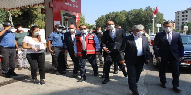 Hatay’da maske denetimi gerçekleştirildi