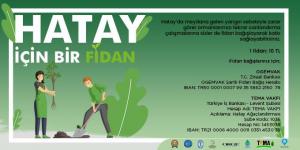 ATSO’dan Hatay için fidan kampanyası