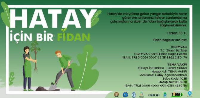 ATSO’dan Hatay için fidan kampanyası