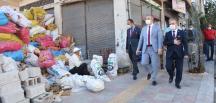 KAYMAKAM ARSLAN VE BAŞKAN VEKİLİ TERZİOĞLU MASKE DENETİMİ YAPTI