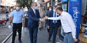 KAYMAKAM ARSLAN VE BAŞKAN YAVUZ DENETİM ÇALIŞMALARI YAPTI