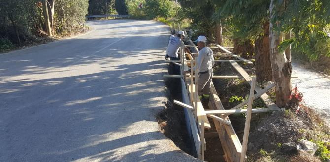 FEN İŞLERİ EKİPLERİ HUMMALI ÇALIŞMALARINI SÜRDÜRÜYORLAR