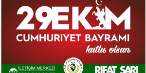 Sarı: Cumhuriyet Bayramını kutluyorum