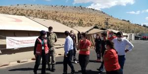 SINIRÖTESİ GÖREV YAPAN SAĞLIK PERSONELİNE MORAL ZİYARETİ