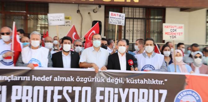 BAYRAKDAR: “BİZ İNSANIZ, ELBETTE İNANCIMIZI VE DEĞERLERİMİZİ KORUYACAĞIZ.”