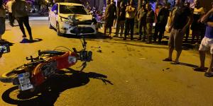 Samandağ’da otomobil ile motosiklet çarpıştı: 2 yaralı