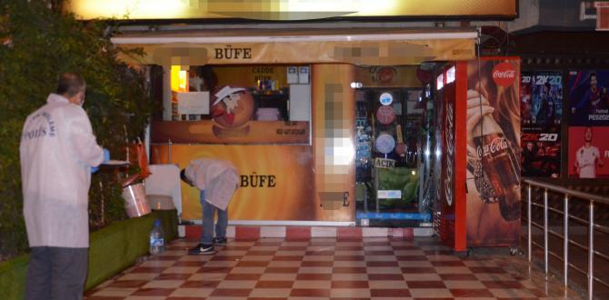 Büfe sahibi, iş yerinin önünde silahlı saldırı sonucu öldürüldü