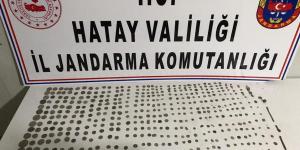 Hatay’da 516 adet tarihi eser ve obje ele ele geçirildi