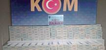 Hatay’da bin 860 paket kaçak sigara ele geçirildi