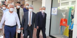 Vali Doğan Dörtyol’da korona denetimi yaptı