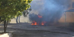 Hatay Valiliği: “Yangın, trafo patlaması sonucu çıktı”