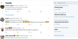 Hatay yanarken, PKK sempatizanları reklam peşine düştü