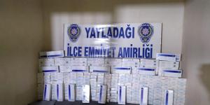 Hatay’da kaçak sigara operasyonu