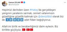 Denizli ve G. Antep’ten Hatay’a 10 bin nefes
