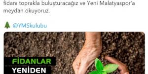 Sivasspor’dan Hatay’a fidan desteği