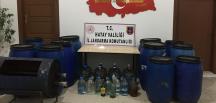 Hatay’da sahte alkol operasyonu
