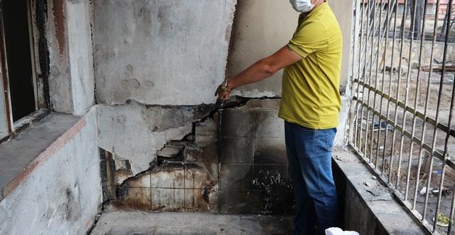 Evleri yanan vatandaşlar destek bekliyor