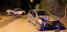 Hatay’da otomobiller kafa kafaya çarpıştı: 5 yaralı