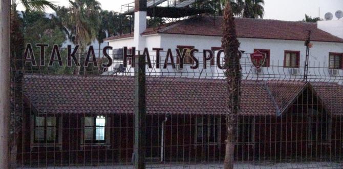 Hatayspor Osman Çalğın Tesisleri karantinaya alındı