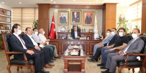 Mersin’den Hatay’a geçmiş olsun ziyareti