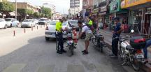Payas’ta korona denetimi ve motosiklet uygulaması