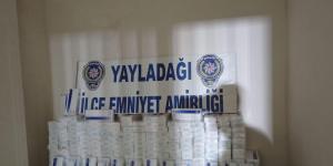 Hatay’da kaçak sigara operasyonu