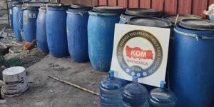 İskenderun’da kaçak içki operasyonu