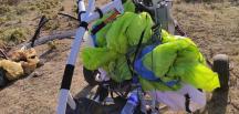 İşte teröristlerin Amanoslar’a geldiği paramotor