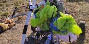 İşte teröristlerin Amanoslar’a geldiği paramotor