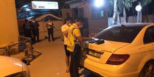 Trafikte makas atarken polis kamerasına yakalandı