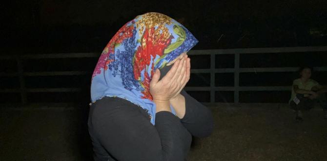 Hatay’daki yangında evleri yanmasın diye gözyaşlarıyla dua ettiler