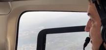 Bakan Pakdemirli helikopterle yangın bölgesini inceledi