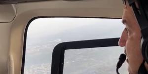 Bakan Pakdemirli helikopterle yangın bölgesini inceledi