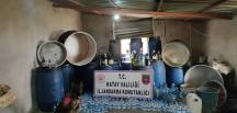 Hatay’da 2 bin 730 litre sahte rakı ele geçirildi