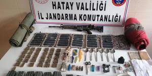 Amanoslar’da terör örgütüne ait piyade tüfeği ele geçirildi