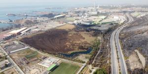 İskenderun’da 55 dönümlük kuş cenneti de kül oldu