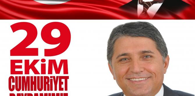 BAŞKAN YAVUZ “29 EKİM CUMHURİYET BAYRAMIMIZ KUTLU OLSUN”