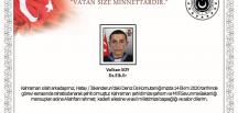 Yeloğlu’ndan taziye mesajı