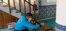 İBADETHANELERDE TEMİZLİK ÇALIŞMALARI TİTİZLİKLE YÜRÜTÜLÜYOR