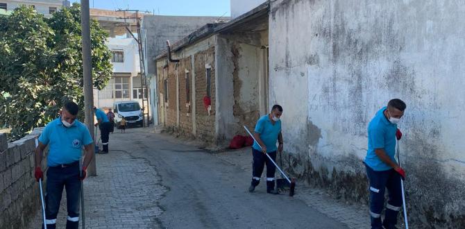 ANTAKYA BELEDİYESİ EKİPLERİ KAPSAMLI TEMİZLİK ÇALIŞMASI GERÇEKLEŞTİRİYOR