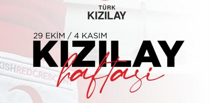 BAŞKAN YILMAZ’DAN KIZILAY HAFTASI MESAJI