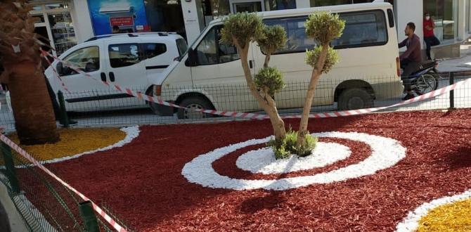 PARK VE BAHÇELER MÜDÜRLÜĞÜNDEN İLÇEYE ESTETİK DOKUNUŞLAR