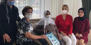 Antakya Belediyesi Başkan Yardımcısı Alev Seçmen’den    ŞEHİT AİLELERİNE ZİYARET