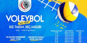 ANTAKYA BELEDİYESİ KADIN VOLEYBOL SEÇMELERİ