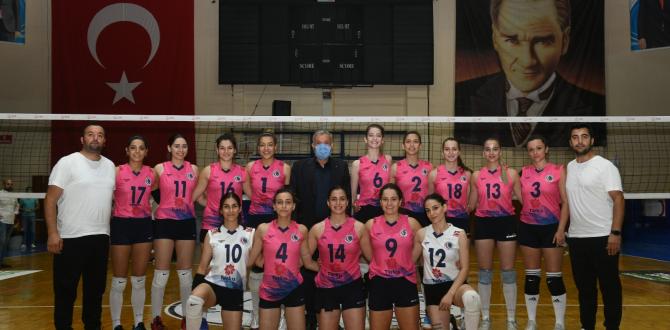 ANTAKYA BELEDİYESİ GSK KADIN VOLEYBOL TAKIMINDAN GALİBİYET