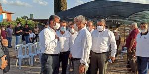 Yeloğlu, Şanverdi ailesinin acılı gününe ortak oldu