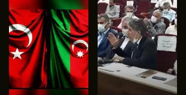 BAŞKAN YAVUZ; “AZERBAYCAN’LA, BAYRAKLARDAKİ HİLALİMİZ GİBİ KALPLERİMİZDE, YÜREĞİMİZDE BİR ATAR”