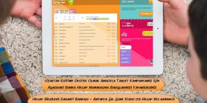 ATSO’dan öğrencilere tablet desteği